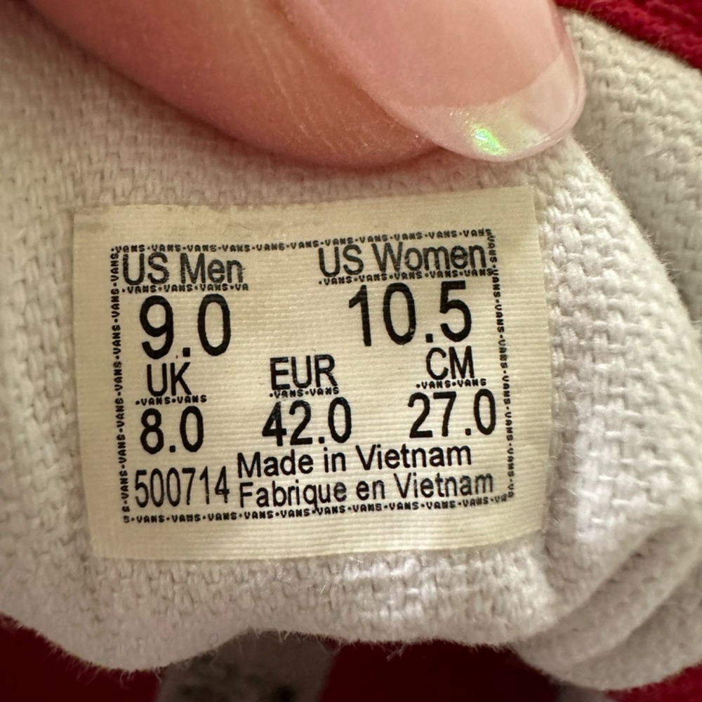 Vans Old Skool Yacht Club Low Top Sneakers Women 10.5 / Men 9 Skate Shoe Multi - Picture 11 of 11